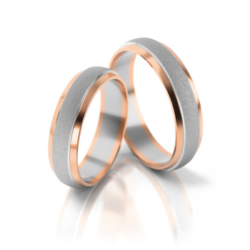 Preview: Stelmach Trauringe Weiss-Gelbgold Usedom 053